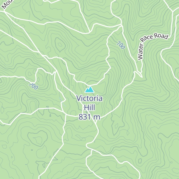 Map of Victoria Hill