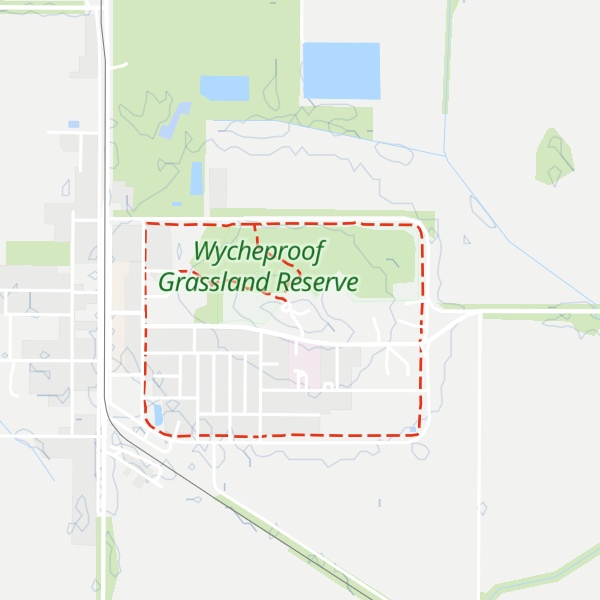 Map of Mount Wycheproof