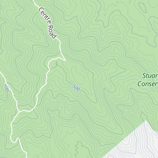 Map of West Of England Hill
