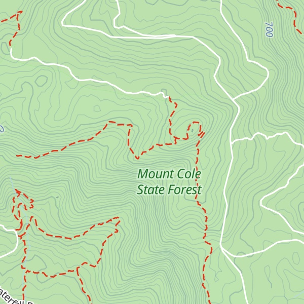 Map of Snowgums lookout