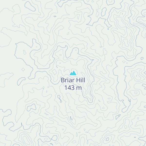 Map of Briar Hill