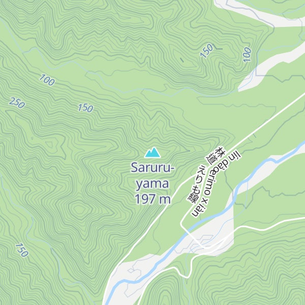 Map of Saruru-yama