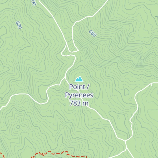 Map of Point /Pyrenees