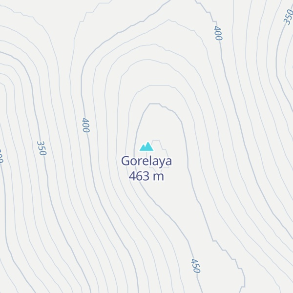 Map of Gorelaya