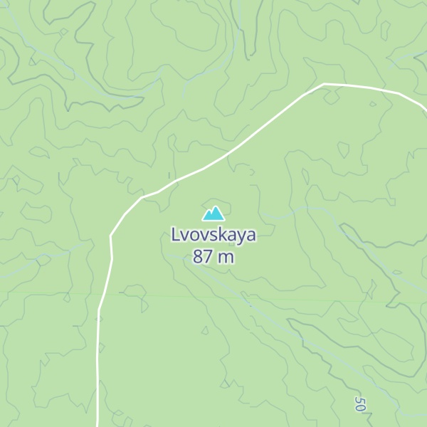 Map of Lvovskaya