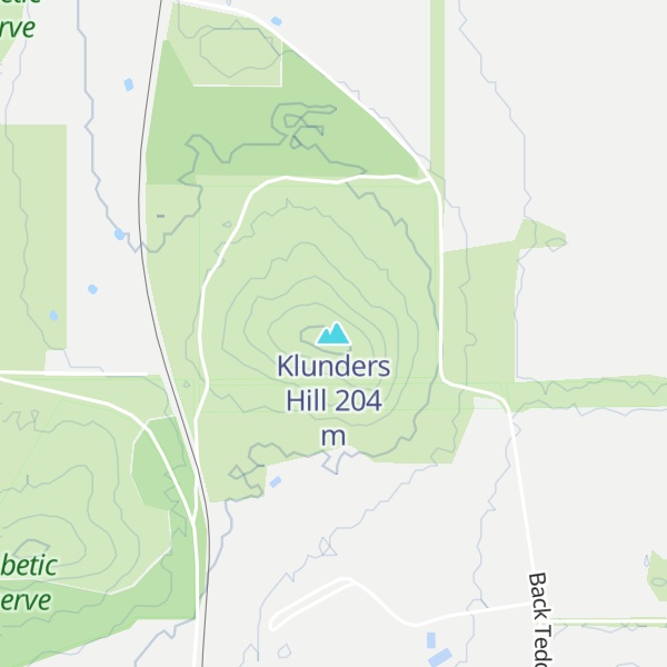 Map of Klunders Hill