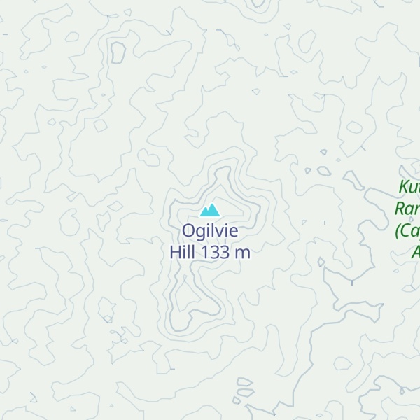 Map of Ogilvie Hill