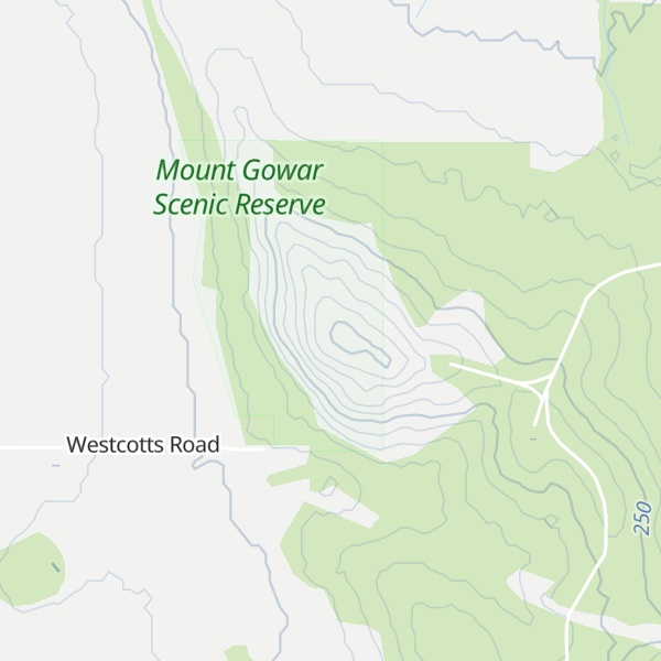 Map of Cameron Hill