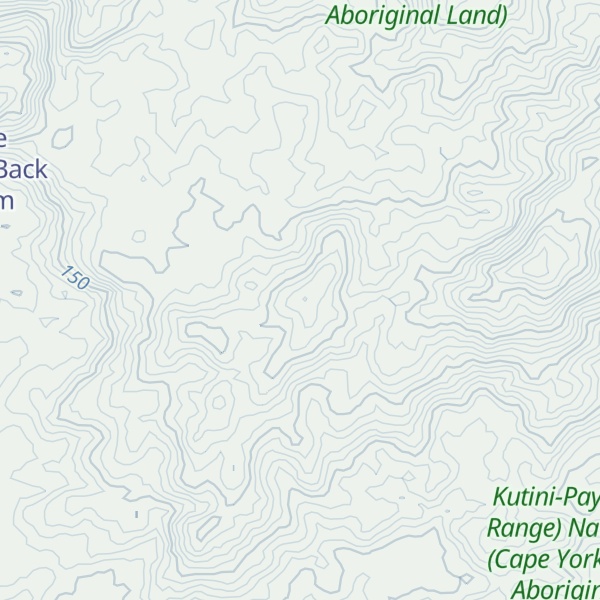 Map of Round Back Hills