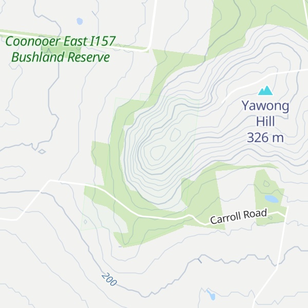 Map of Yowang Hill