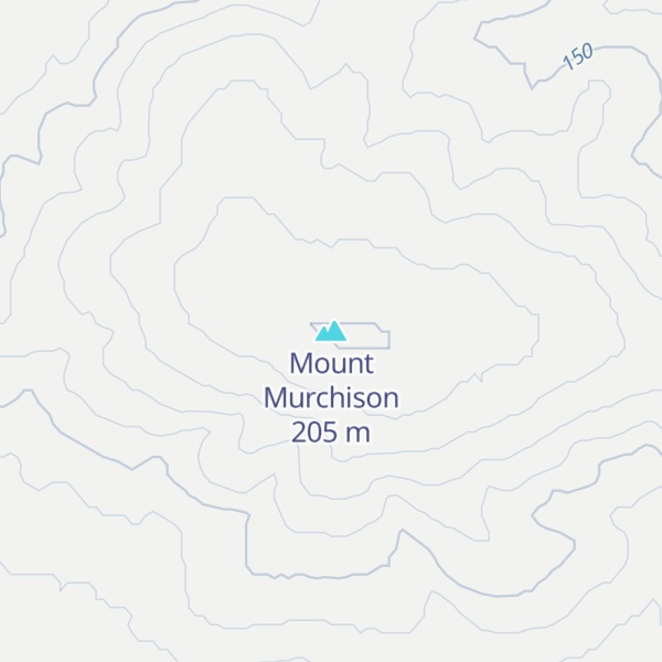 Map of Mount Murchison