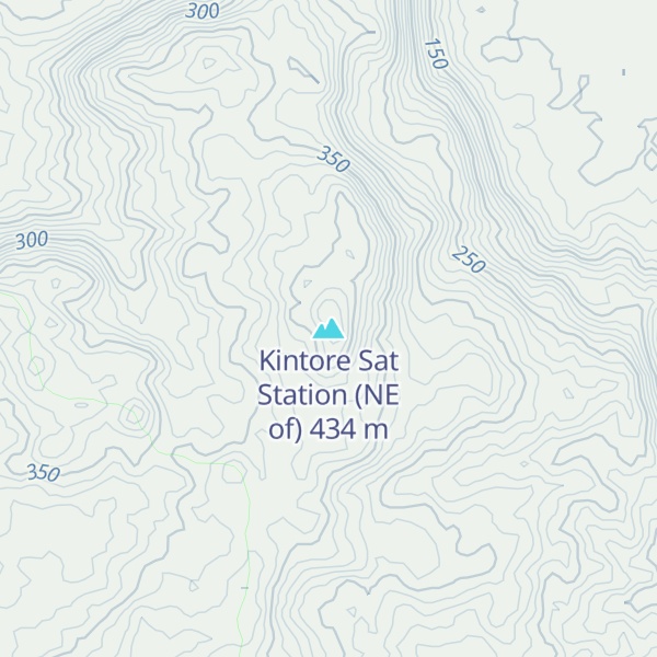 Map of Kintore Sat Station (NE of)