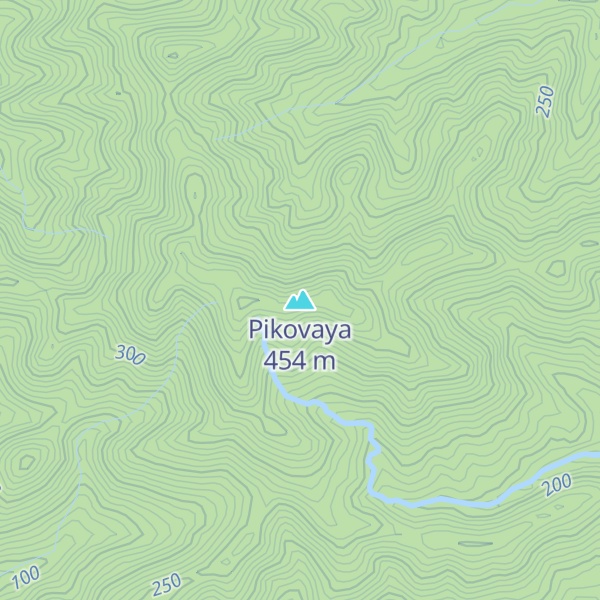 Map of Pikovaya
