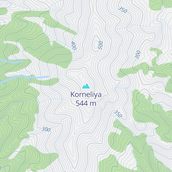 Map of Korneliya