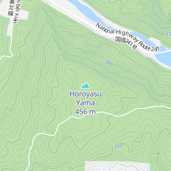Map of Horoyasu Yama