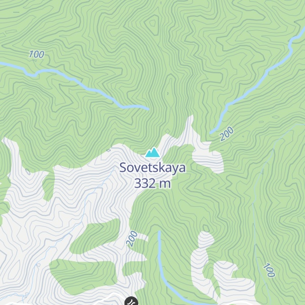 Map of Sovetskaya