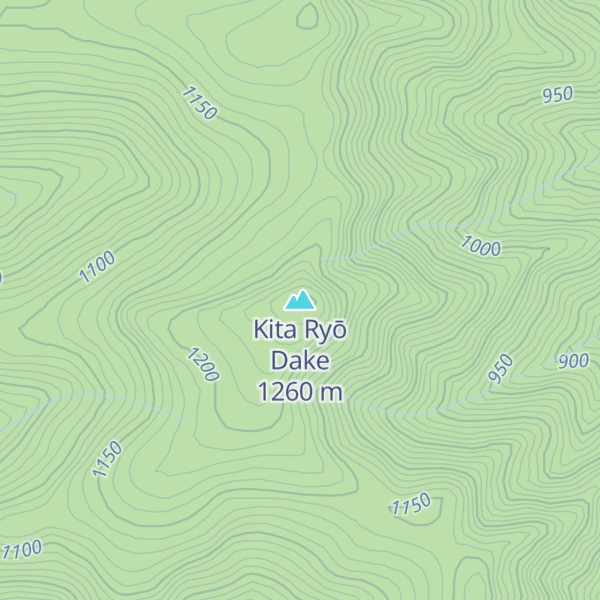 Map of Kita Ryō Dake