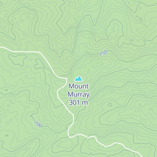 Map of Mount Murray