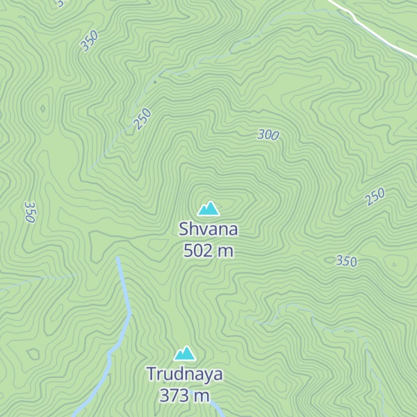 Map of Shvana