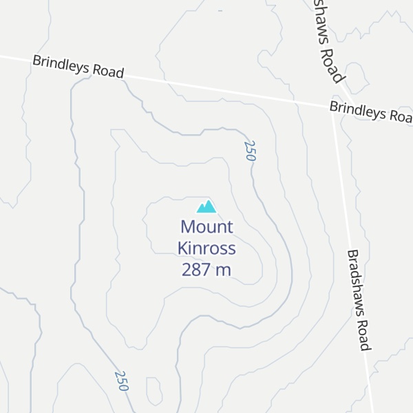 Map of Mount Kinross