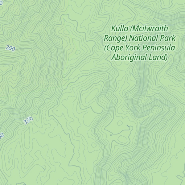 Map of Plant Peak