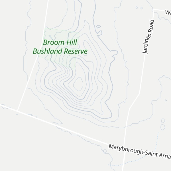 Map of Broom Hill