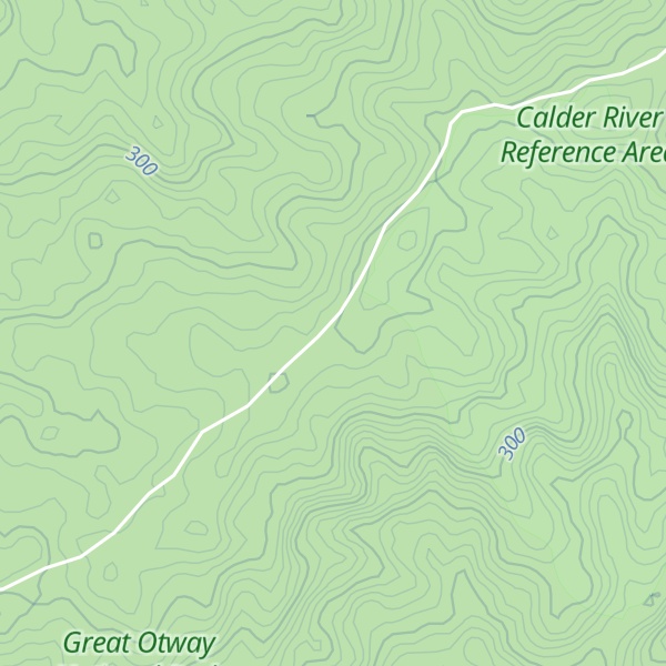Map of Calder Ridge