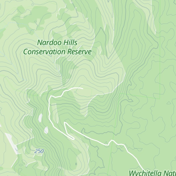 Map of Mount Kerang