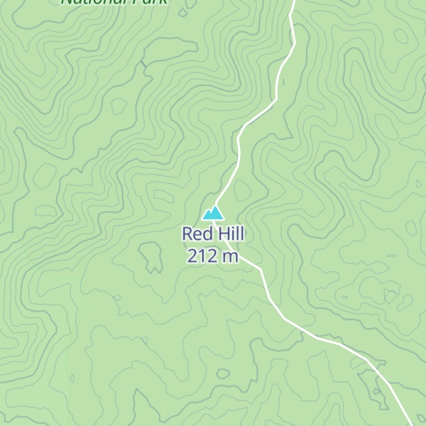Map of Red Hill