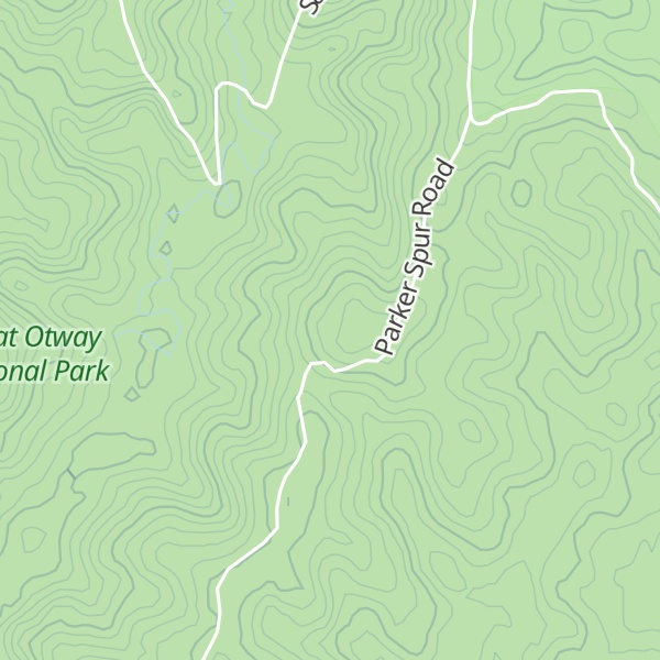 Map of Parker Spur