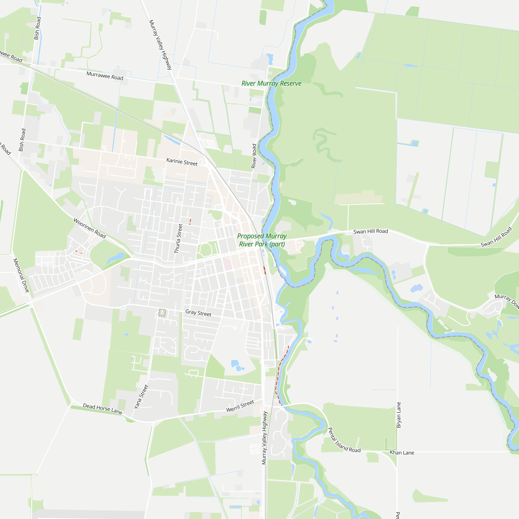 Swan Hill Region Information Centre map