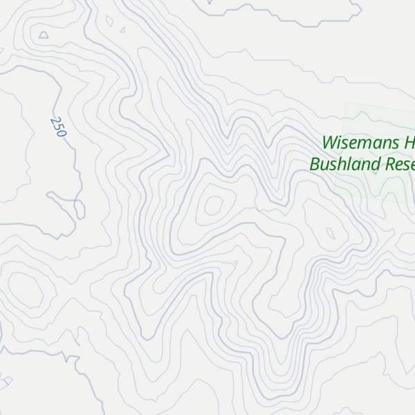 Map of Wiseman Hill