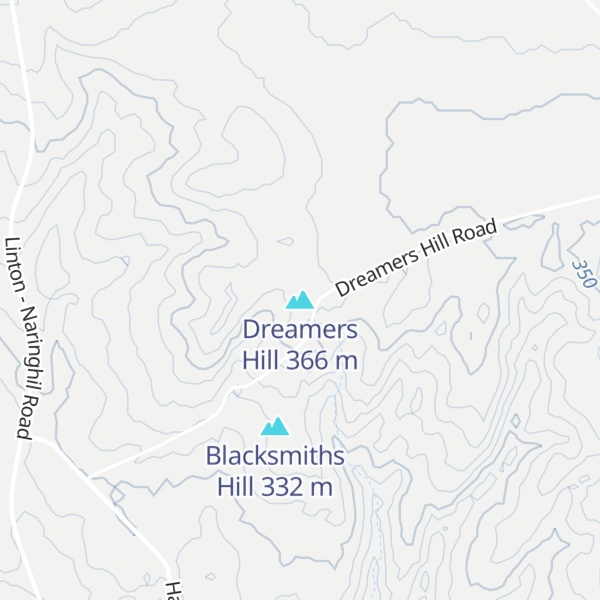Map of Dreamers Hill
