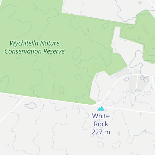 Map of Potters Hill
