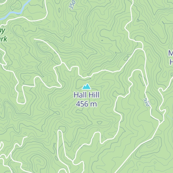 Map of Hall Hill