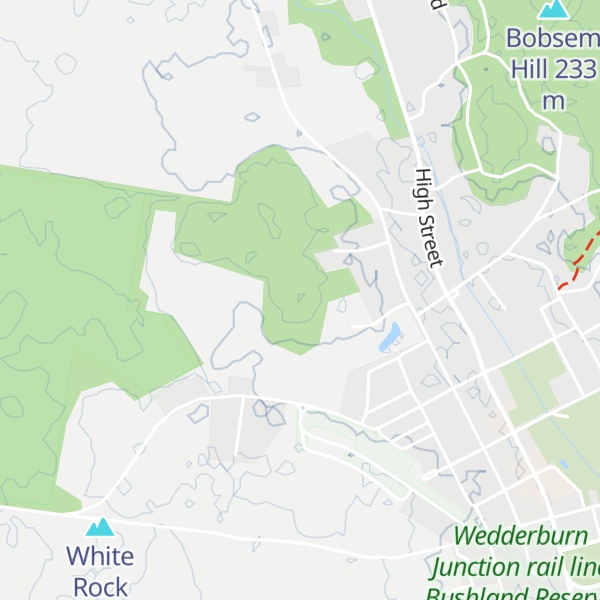 Map of Hard Hill
