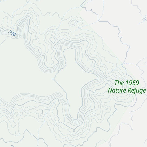 Map of Mount Arron
