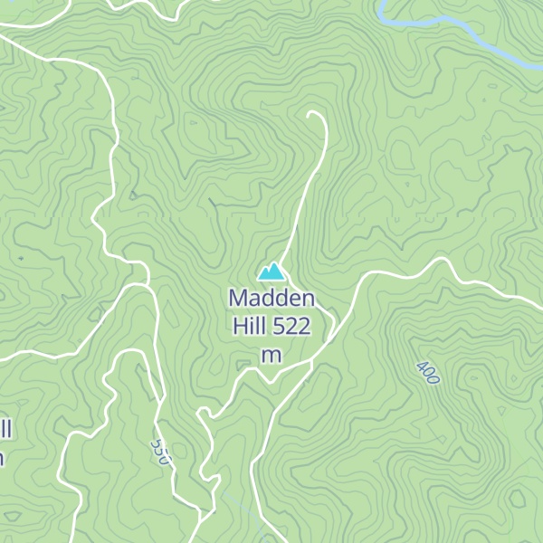 Map of Madden Hill