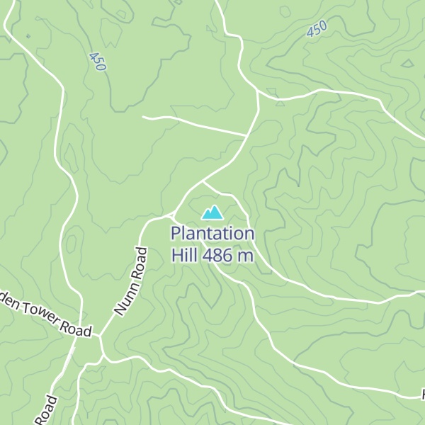 Map of Plantation Hill