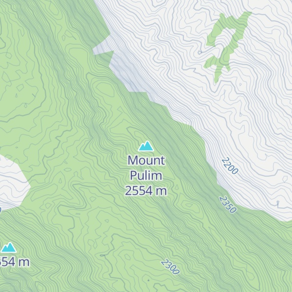 Map of Mount Pulim