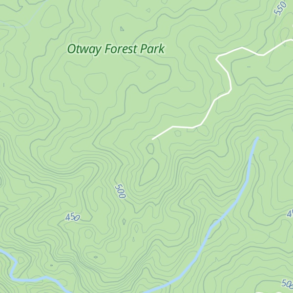 Map of Hallett Hill