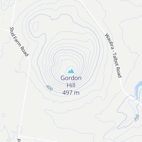 Map of Gordon Hill