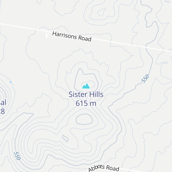 Map of Sister Hills