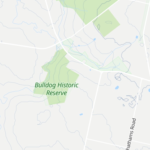 Map of Bulldog Hill
