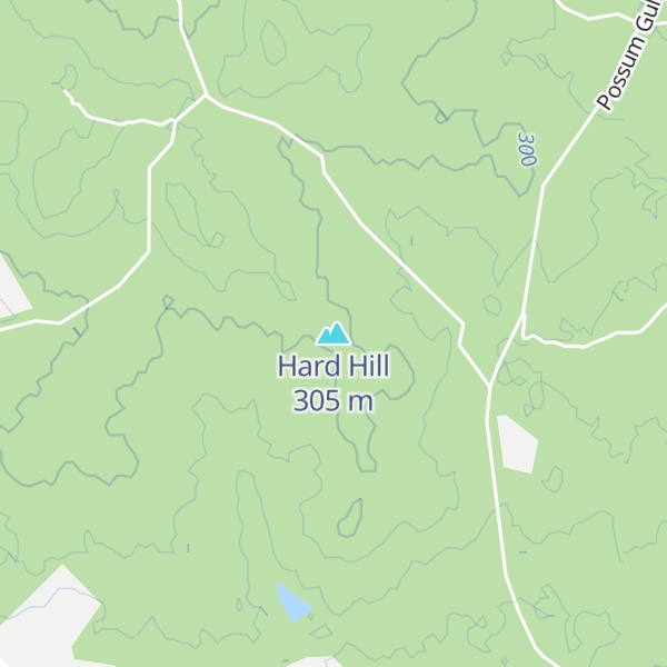 Map of Hard Hill