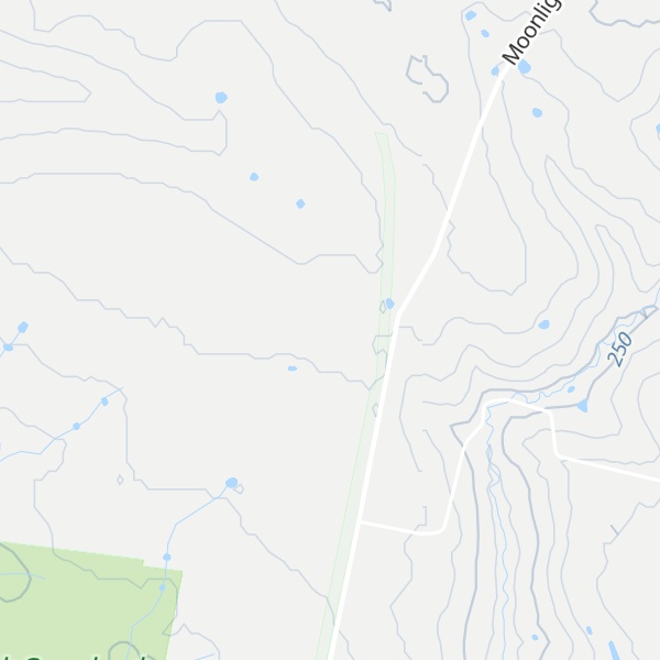 Map of Mia Mia Hill