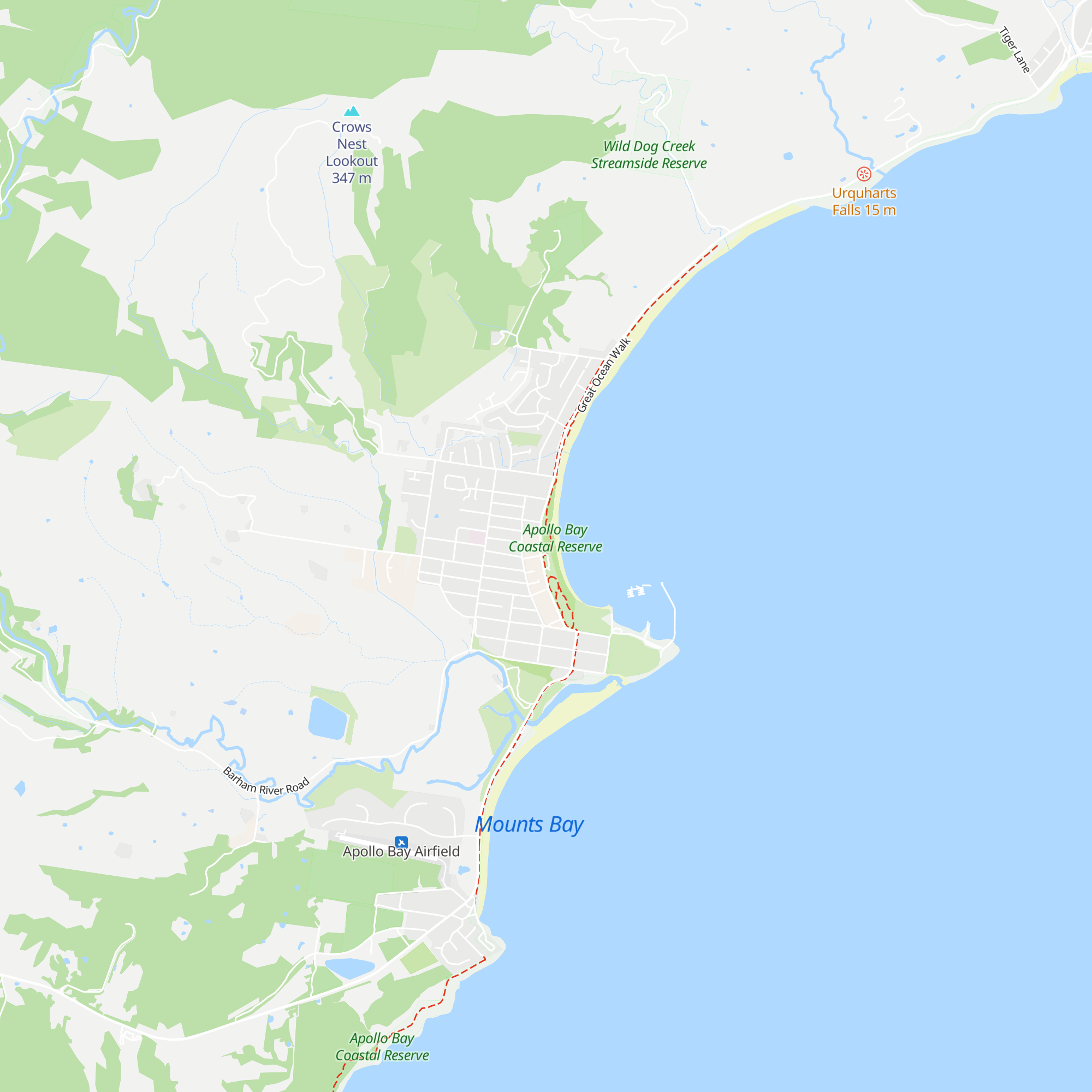 Apollo Bay Information Centre map