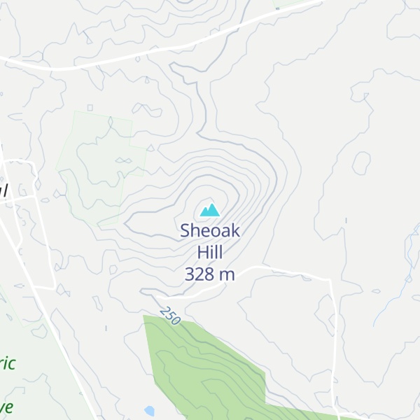 Map of Sheoak Hill