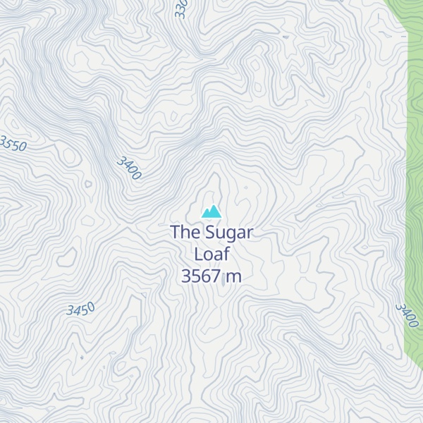 Map of The Sugar Loaf
