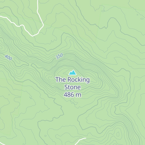 Map of The Rocking Stone